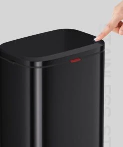 Prullenbak RVS™ - Ophangbaar - Badkamer - WC - Keuken - Kantoor - 8L - Zwart 7 Prullenbak RVS™ - Ophangbaar - Badkamer - WC - Keuken - Kantoor - 8L - Zwart -Mepal shop 1002x1200 3