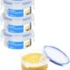 Lock&Lock (mini) Vershoudbakjes - Bewaardozen Voedsel - Sausbakjes Met Deksel - Dressing Bakje - Dressing To Go - Set Van 4 Stuks - Lekvrij - BPA Vrij - Klein - Rond - 100 Ml - Transparant 1 Lock&Lock (mini) Vershoudbakjes - Bewaardozen Voedsel - Sausbakjes Met Deksel - Dressing Bakje - Dressing To Go - Set Van 4 Stuks - Lekvrij - BPA Vrij - Klein - Rond - 100 Ml - Transparant -Mepal shop 1029x1200 24