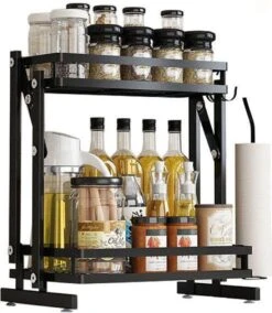 TammaT - Kruidenrek - Kruidenrek Staand - Inklapbare Keukenrek - 3-laags 35x21x56,5CM - Keuken Organizer - Aanrecht Organizer - Keuken Opslag - Roestvrij Staal - Opbergrek - Keuken Organizers - Roestvrij En Krasvrij 37 TammaT - Kruidenrek - Kruidenrek Staand - Inklapbare Keukenrek - 3-laags 35x21x56,5CM - Keuken Organizer - Aanrecht Organizer - Keuken Opslag - Roestvrij Staal - Opbergrek - Keuken Organizers - Roestvrij En Krasvrij -Mepal shop 1042x1200 3
