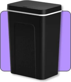 Smart Afvalbak - Zwart/ Prullenbak Met Sensor/ 18 Liter/ Modern Design