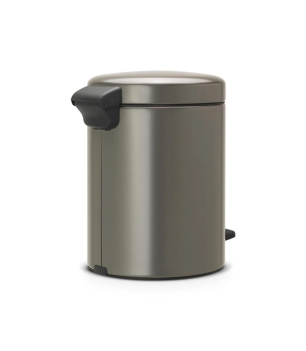 Brabantia NewIcon Prullenbak - 5 L - Platinum 6 Brabantia NewIcon Prullenbak - 5 L - Platinum - Afbeelding 4