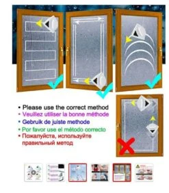 Merkloos Magnetische Raamwisser - Ruitenreiniger - Dubbel Glas - Rood - 5-24 Mm Glas -Mepal shop 1052x1200