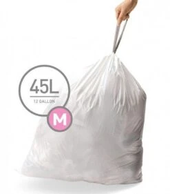 Simplehuman Afvalzakken Code M - 45 Liter - 60 Stuks -Mepal shop 1054x1200 2