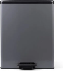 Curver Decobin Prullenbak - 65L - Rechthoekig - Cool Grey -Mepal shop 1055x1200 1