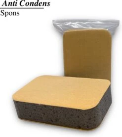 Merkloos Anticondensdoek - Anti Condens Auto - Herbruikbare Spons - Auto Ontvochtiger - Vochtvreter Auto - Anti Fog - Anti Condens Spons - Anti Condens Auto Binnenkant Ruit -