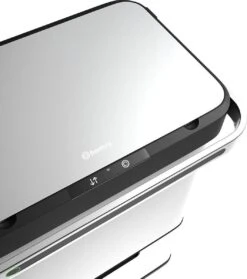 Homra DEXER Afvalscheiding Prullenbak - 4 Vakken - 60 Liter (2×18L + 2×12L) - Recycle Sensor Prullenbak - RVS Afvalemmer - Afvalscheidingsprullenbak - Design Keuken Afvalemmer - Automatische Lucht- En Bacterie Filter - Soft Close Deksel – Kleur Wit -Mepal shop 1062x1200 4