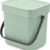 Brabantia Sort & Go Aanrecht Afvalbakje - 3 L - Jade Green 1 Brabantia Sort & Go Aanrecht Afvalbakje - 3 L - Jade Green -Mepal shop 1076x1200 2