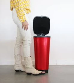 Chic Bin Style L - 43L - 29x44,5x60,5cm - Rood -Mepal shop 1077x1200 1