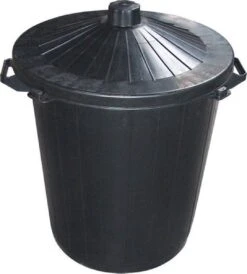 Merkloos Prullenbak - Kunststof - Zwart - 80 Liter -Mepal shop 1083x1200 3