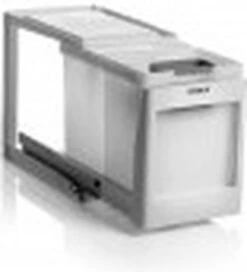 Stala 2 PK Inbouw Prullenbak - 20 L - Wit -Mepal shop 1088x1200 1