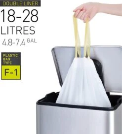 EKO Afvalzakken Type F1 - 18-28 Liter - 6 Rollen X 20 Zakken -Mepal shop 1089x1200 2