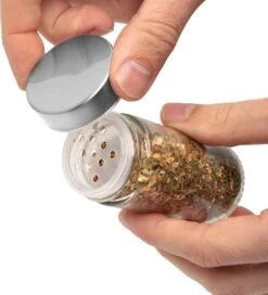 Pazzo Goods - Kruidenrek Staand - Kruidenrek Met Potjes - Zilver - RVS - Kruidenrek Draaibaar - 20 Kruidenpotjes - Inclusief Stickers & Stift - Kruiden Carrousel -Mepal shop 1089x1200 5