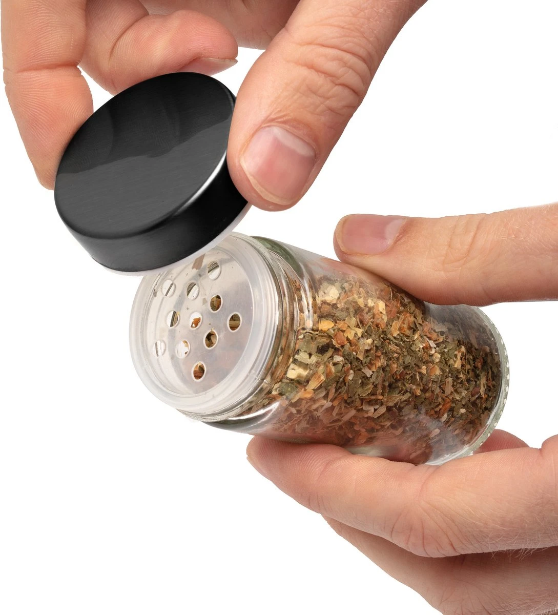 Pazzo Goods - Kruidenrek Staand - Kruidenrek Met Potjes - Zwart - RVS - Kruidenrek Draaibaar - 20 Kruidenpotjes - Inclusief Stickers & Stift - Kruiden Carrousel 11 Pazzo Goods - Kruidenrek Staand - Kruidenrek Met Potjes - Zwart - RVS - Kruidenrek Draaibaar - 20 Kruidenpotjes - Inclusief Stickers & Stift - Kruiden Carrousel - Afbeelding 9