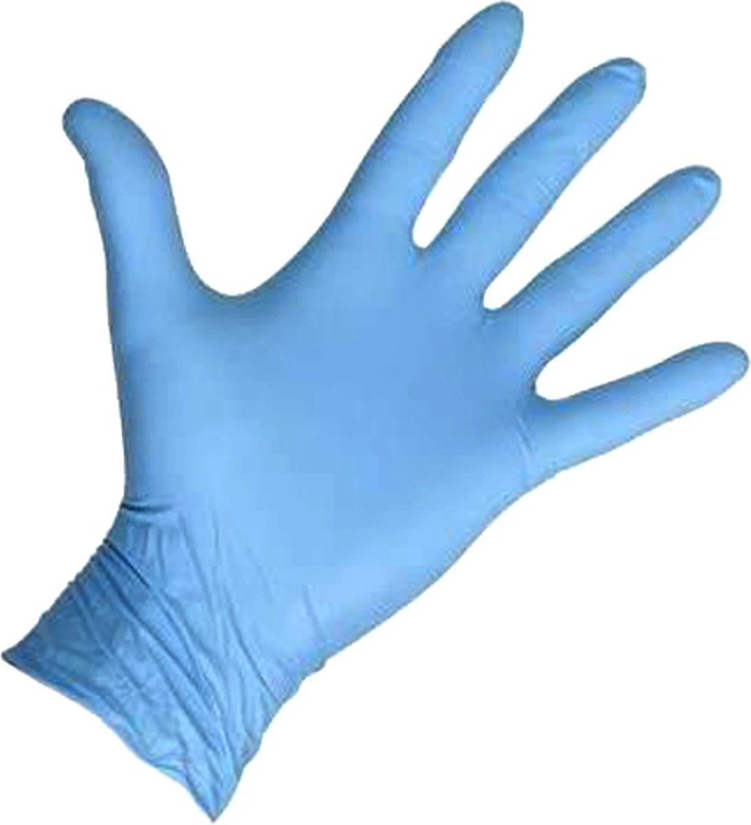 Merkloos Wegwerp Handschoenen - Nitril Handschoenen - Poedervrij - Blauw - Maat M - 100 Stuks 4 Merkloos Wegwerp Handschoenen - Nitril Handschoenen - Poedervrij - Blauw - Maat M - 100 Stuks - Afbeelding 2