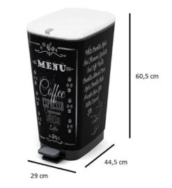 Chic Bin Style L - 43L - 29x44,5x60,5cm - Zwart 13 Chic Bin Style L - 43L - 29x44,5x60,5cm - Zwart -Mepal shop 1097x1200 1