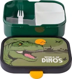 Mepal – Lunchset Campus (sb + Lb) – Schoolbeker En Broodtrommel Voor Kinderen – Dino – Bento Box - Lekvrij -Mepal shop 1101x1200 1