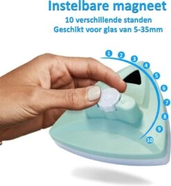 Topsupply® Magnetische Ramenwasser 5-35mm | Geschikt Voor HR / HR+++ | Magnetische Raamwisser Dubbel Glas | Verstelbare Ruitenreiniger | Anti Kras 11 Topsupply® Magnetische Ramenwasser 5-35mm | Geschikt Voor HR / HR+++ | Magnetische Raamwisser Dubbel Glas | Verstelbare Ruitenreiniger | Anti Kras -Mepal shop 1105x1200