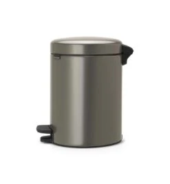 Brabantia NewIcon Prullenbak - 5 L - Platinum 14 Brabantia NewIcon Prullenbak - 5 L - Platinum -Mepal shop 1112x1200 1