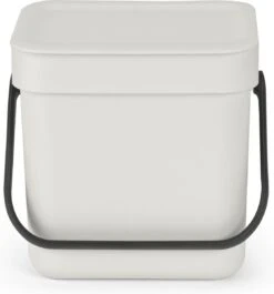 Brabantia Sort & Go Aanrecht Afvalbakje - 3 L - Light Grey 21 Brabantia Sort & Go Aanrecht Afvalbakje - 3 L - Light Grey -Mepal shop 1117x1200 2