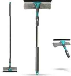 Whipex Sweeper Raamwisser Met Telescoopsteel - 160cm Ruitenreiniger Ramenwasser