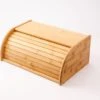 Merkloos Decopatent® Broodtrommel Met Rolluik - Bamboe Houten Brooddoos Met Schuifdeksel - Broodtrommel - Brood Bewaren En Vers Houden -Mepal shop 1122x1200 13