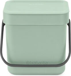 Brabantia Sort & Go Aanrecht Afvalbakje - 3 L - Jade Green -Mepal shop 1125x1200 1