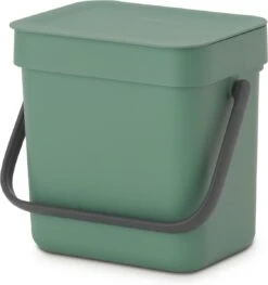 Brabantia Sort & Go Aanrecht Afvalbakje - 3 L - Fir Green