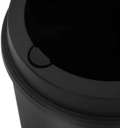 Merkloos Zwarte Duo Prullenbak 2 X 25 Liter | Drukknop – Afvalscheiding – Afneembare Deksels -Mepal shop 1128x1200 3