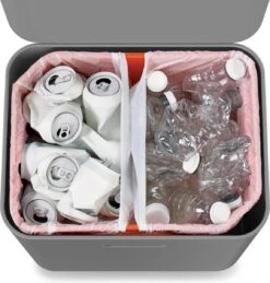 Joseph Joseph Intelligent Waste Prullenbak Totem Max - 60 L - Grijs -Mepal shop 1146x1200 4