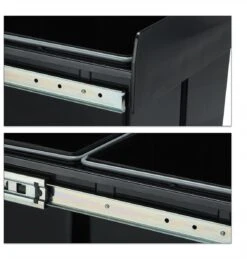 Relaxdays Inbouw Prullenbak - 3 Vakken - Afvalscheidingsbak - 15 L - 2x 8l - Vuilnisbak -Mepal shop 1146x1200 7