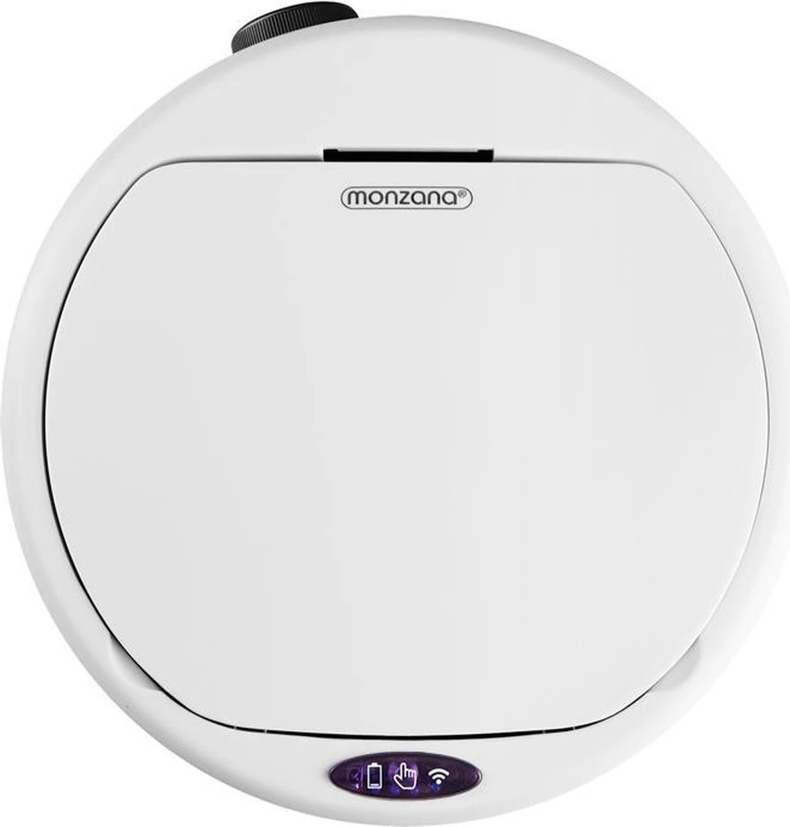 Monzana Prullenbak 56 Liter Inhoud - Met Sensor - RVS Wit 5 Monzana Prullenbak 56 Liter Inhoud - Met Sensor - RVS Wit - Afbeelding 3