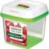 Sistema FreshWorks Doos Vierkant 1,5 L Groen, Transparant, Wit 1 Stuk(s)