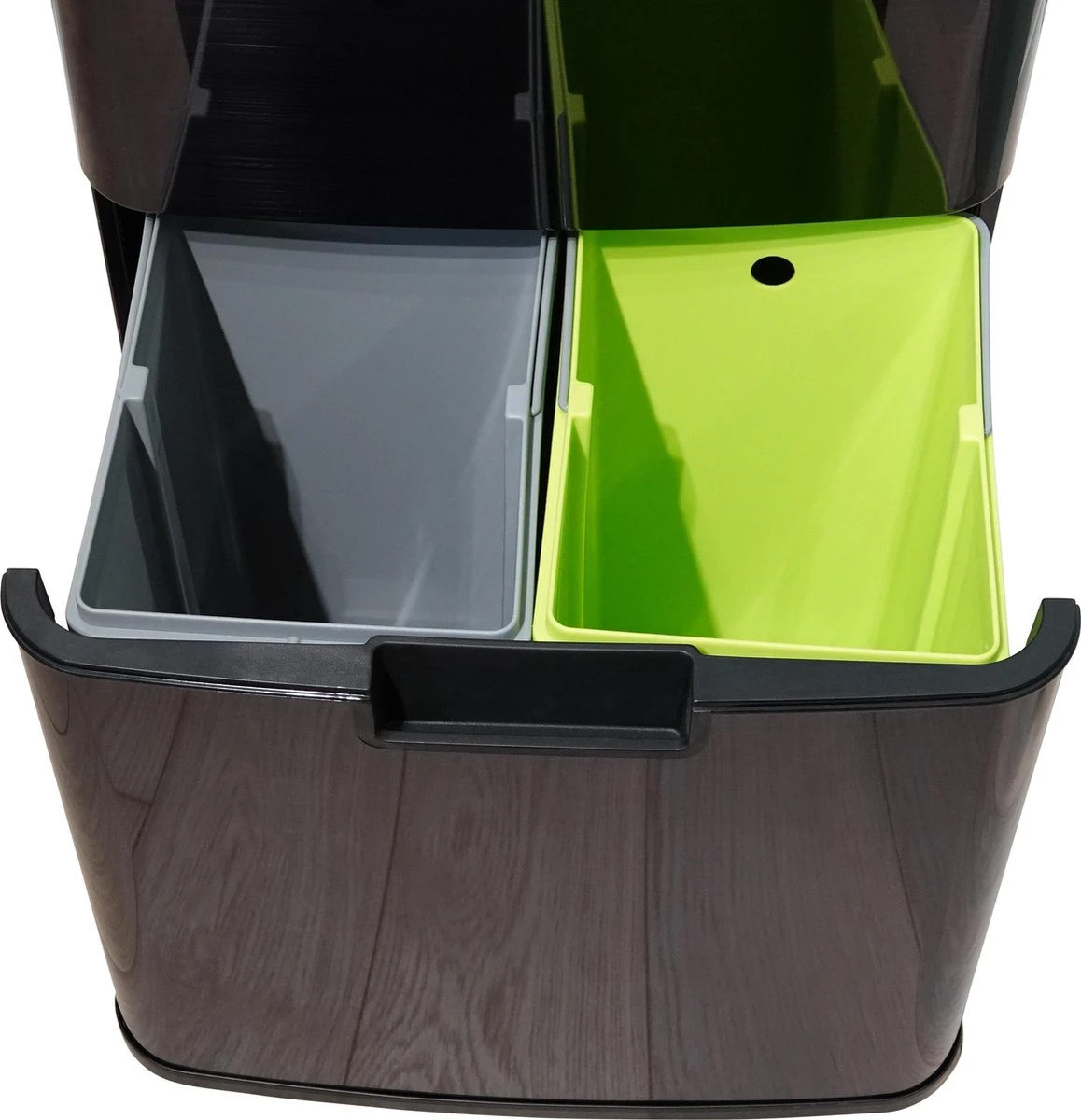 4cookz® Smart Waste Black Prullenbak Afvalscheiding Met Sensor 72 Ltr 11 4cookz® Smart Waste Black Prullenbak Afvalscheiding Met Sensor 72 Ltr - Afbeelding 9