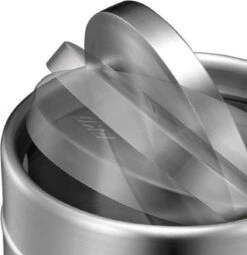 EKO Tafelafvalbak Fandy - 1,5 L - Mat RVS -Mepal shop 1163x1200 2