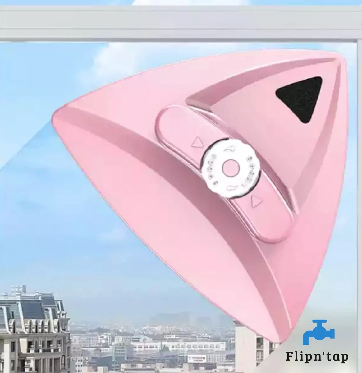 Flipn'tap - Magnetische Ramenwasser - Verstelbare Ruitenreiniger - Magnetische Raamwisser - Raamwisser - Raamzeem - Magneet Ruitenwisser - Ruitenreiniger - Magnetische Raamwisser Voor Enkelglas 5 Flipn'tap - Magnetische Ramenwasser - Verstelbare Ruitenreiniger - Magnetische Raamwisser - Raamwisser - Raamzeem - Magneet Ruitenwisser - Ruitenreiniger - Magnetische Raamwisser Voor Enkelglas - Afbeelding 3