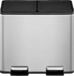 EKO Essential Splitted Prullenbak - 2x 10 L - Mat RVS -Mepal shop 1166x1200 9