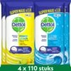 Dettol - 440 Schoonmaakdoekjes Power & Fresh - Citrus 220 Stuks - Oceaan 220 Stuks - Voordeelverpakking -Mepal shop 1170x1200 2