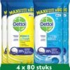 Dettol - 320 Schoonmaakdoekjes Power & Fresh - Citrus 2x80 - Oceanfris 2x80 2 Dettol - 320 Schoonmaakdoekjes Power & Fresh - Citrus 2x80 - Oceanfris 2x80 -Mepal shop 1171x1200
