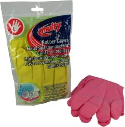 Multy Luxe Huishoudhandschoenen Maat L - Natuurlatex Met Kantoenen Vlokvoering - Anti Slip - Rubberen Handschoenen - Waterdicht - Natuurlijk Latex - Maat L 10 Multy Luxe Huishoudhandschoenen Maat L - Natuurlatex Met Kantoenen Vlokvoering - Anti Slip - Rubberen Handschoenen - Waterdicht - Natuurlijk Latex - Maat L -Mepal shop 1180x1200