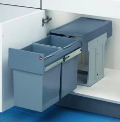 Hailo Tandem - Inbouw Prullenbak - 30 Liter Inhoud - Met 2 Compartimenten - Grijs 15 Hailo Tandem - Inbouw Prullenbak - 30 Liter Inhoud - Met 2 Compartimenten - Grijs -Mepal shop 1184x1200 2