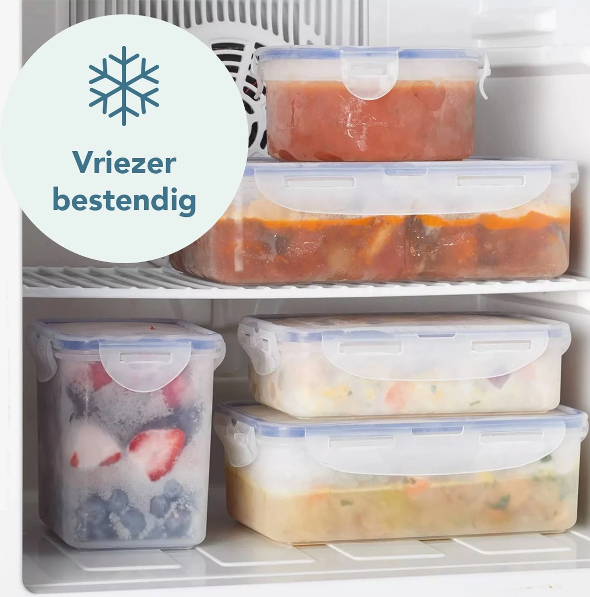 Lock&Lock (mini) Vershoudbakjes Set Met Deksel - Bewaardozen Voedsel - Snackdoosjes - Set Van 4 Stuks - Klein - 180 Ml - Transparant 11 Lock&Lock (mini) Vershoudbakjes Set Met Deksel - Bewaardozen Voedsel - Snackdoosjes - Set Van 4 Stuks - Klein - 180 Ml - Transparant - Afbeelding 9