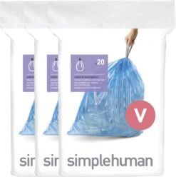 Simplehuman Afvalzakken Code V - 16-18 Liter - 60 Stuks -Mepal shop 1195x1200 4