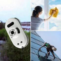 Merkloos Calodi® Robot Ramenwasser - Robot Ruitenreiniger - Ramenwasser Robot - Ramenwisser - Elektrische Glazenwasser - Incl. Afstandsbediening - Wit -Mepal shop 1198x1200 9