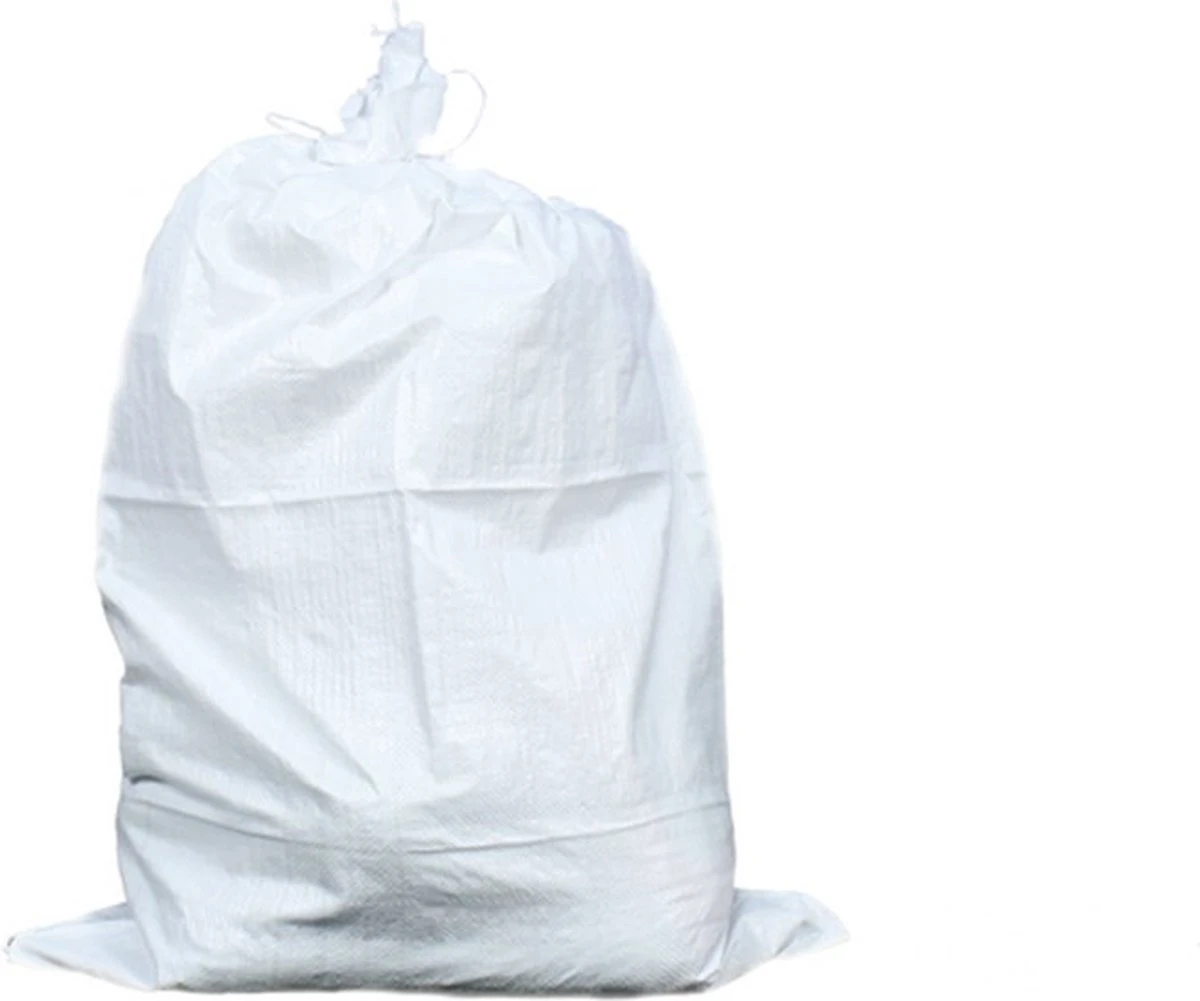 ERRO Storage Puinzakken - 10 Stuks - Met Koord - 65x100 - Geweven Polypropyleen 4 ERRO Storage Puinzakken - 10 Stuks - Met Koord - 65x100 - Geweven Polypropyleen - Afbeelding 2