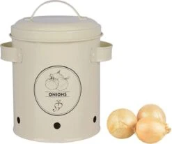 ESSCHERT DESIGN Set Van 2 Voorraadblikken Uien En Knoflook 5 ESSCHERT DESIGN Set Van 2 Voorraadblikken Uien En Knoflook -Mepal shop 1200x1001 6