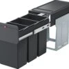 Hailo 0310-300 EcoLine Design Trio L Inbouwafvalemmer 3x10L Met 3 Compartimenten Zwart 1 Hailo 0310-300 EcoLine Design Trio L Inbouwafvalemmer 3x10L Met 3 Compartimenten Zwart -Mepal shop 1200x1006 2