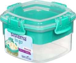 Sistema To Go - Vershouddoos - Snackdoos Minty Teal - 400ml