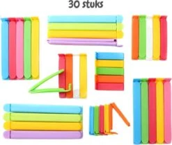 Vershoudclips - 30 Stuks - Vershoud Knijpers - Afsluitclips - Zakklemmen - Zaksluiter - Afsluiter Klemmen 14 Vershoudclips - 30 Stuks - Vershoud Knijpers - Afsluitclips - Zakklemmen - Zaksluiter - Afsluiter Klemmen -Mepal shop 1200x1014 4
