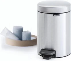 Brabantia NewIcon Prullenbak - 3 L - Matt Steel 34 Brabantia NewIcon Prullenbak - 3 L - Matt Steel -Mepal shop 1200x1032