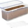 Lock&Lock Vershouddoos - Bewaardoos Met Deksel - Voor Ontbijtkoek Peperkoek En Cake - Cakedoos - 100% Luchtdicht - 2 Liter -Mepal shop 1200x1035 4